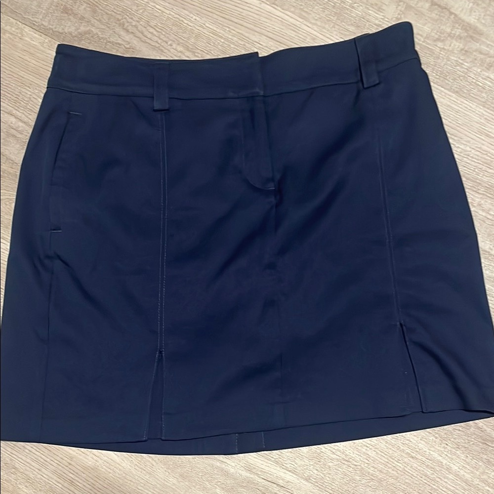 Navy Blue Women's Golf Skirt